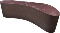 Norton - 6" Wide x 48" OAL, 50 Grit, Aluminum Oxide Abrasive Belt - Aluminum Oxide, Coarse, Coated - Exact Tooling