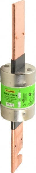 Cooper Bussmann - 300 VDC, 600 VAC, 400 Amp, Time Delay General Purpose Fuse - Bolt-on Mount, 11-5/8" OAL, 20 at DC, 200 (RMS) kA Rating, 2-9/16" Diam - Exact Tooling