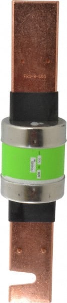Cooper Bussmann - 300 VDC, 600 VAC, 600 Amp, Time Delay General Purpose Fuse - Bolt-on Mount, 13-3/8" OAL, 20 at DC, 200 (RMS) kA Rating, 3-1/8" Diam - Exact Tooling