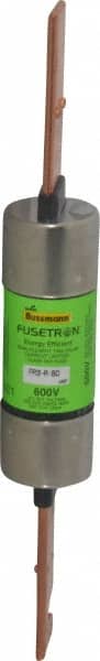 Cooper Bussmann - 300 VDC, 600 VAC, 80 Amp, Time Delay General Purpose Fuse - Bolt-on Mount, 7-7/8" OAL, 20 at DC, 200 (RMS) kA Rating, 1-5/16" Diam - Exact Tooling
