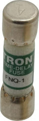Cooper Bussmann - 500 VAC, 1 Amp, Time Delay General Purpose Fuse - Fuse Holder Mount, 1-1/2" OAL, 10 at AC kA Rating, 13/32" Diam - Exact Tooling