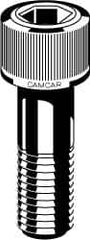 Camcar - #6-32 UNC Hex Socket Cap Screw - Exact Tooling
