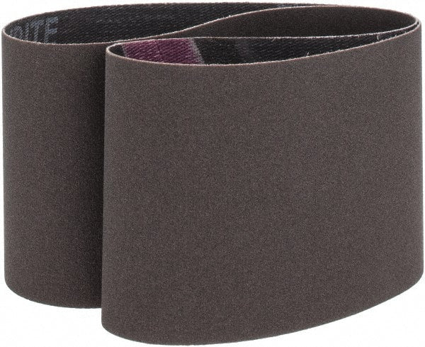 Norton - 3" Wide x 24" OAL, 220 Grit, Silicon Carbide Abrasive Belt - Silicon Carbide, Very Fine, Coated, Wet - Exact Tooling
