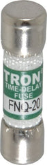 Cooper Bussmann - 500 VAC, 20 Amp, Time Delay General Purpose Fuse - Fuse Holder Mount, 1-1/2" OAL, 10 at AC kA Rating, 13/32" Diam - Exact Tooling