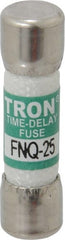 Cooper Bussmann - 500 VAC, 25 Amp, Time Delay General Purpose Fuse - Fuse Holder Mount, 1-1/2" OAL, 10 at AC kA Rating, 13/32" Diam - Exact Tooling