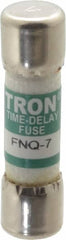 Cooper Bussmann - 500 VAC, 7 Amp, Time Delay General Purpose Fuse - Fuse Holder Mount, 1-1/2" OAL, 10 at AC kA Rating, 13/32" Diam - Exact Tooling