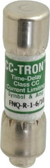 Cooper Bussmann - 300 VDC, 600 VAC, 1.6 Amp, Time Delay General Purpose Fuse - Fuse Holder Mount, 1-1/2" OAL, 200 at AC (RMS) kA Rating, 13/32" Diam - Exact Tooling