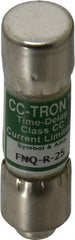 Cooper Bussmann - 300 VDC, 600 VAC, 25 Amp, Time Delay General Purpose Fuse - Fuse Holder Mount, 1-1/2" OAL, 200 at AC (RMS) kA Rating, 13/32" Diam - Exact Tooling