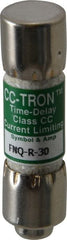 Cooper Bussmann - 300 VDC, 600 VAC, 30 Amp, Time Delay General Purpose Fuse - Fuse Holder Mount, 1-1/2" OAL, 200 at AC (RMS) kA Rating, 13/32" Diam - Exact Tooling