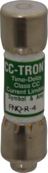 Cooper Bussmann - 300 VDC, 600 VAC, 4 Amp, Time Delay General Purpose Fuse - Fuse Holder Mount, 1-1/2" OAL, 200 at AC (RMS) kA Rating, 13/32" Diam - Exact Tooling