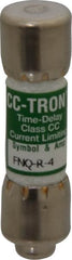 Cooper Bussmann - 300 VDC, 600 VAC, 4 Amp, Time Delay General Purpose Fuse - Fuse Holder Mount, 1-1/2" OAL, 200 at AC (RMS) kA Rating, 13/32" Diam - Exact Tooling