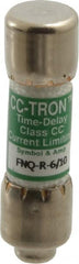 Cooper Bussmann - 300 VDC, 600 VAC, 0.6 Amp, Time Delay General Purpose Fuse - Fuse Holder Mount, 1-1/2" OAL, 200 at AC (RMS) kA Rating, 13/32" Diam - Exact Tooling