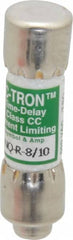 Cooper Bussmann - 300 VDC, 600 VAC, 0.8 Amp, Time Delay General Purpose Fuse - Fuse Holder Mount, 1-1/2" OAL, 200 at AC (RMS) kA Rating, 13/32" Diam - Exact Tooling