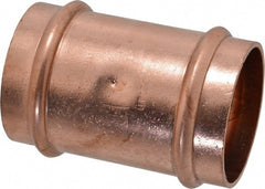 NIBCO - 2" Wrot Copper Pipe Coupling - P x P, Press Fitting - Exact Tooling