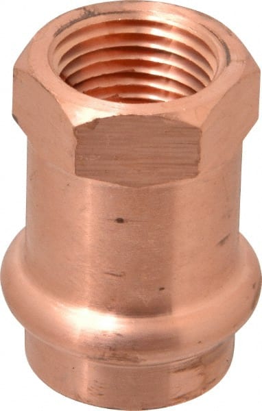 NIBCO - 3/4 x 1/2" Wrot Copper Pipe Adapter - Exact Tooling