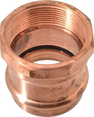 NIBCO - 2" Wrot Copper Pipe Adapter - P x F, Press Fitting - Exact Tooling