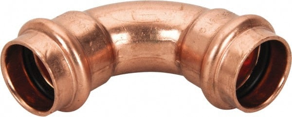 NIBCO - 3/4" Wrot Copper Pipe 90° Elbow - P x P, Press Fitting - Exact Tooling