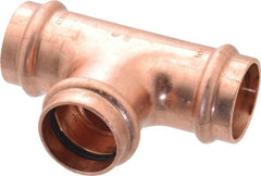 NIBCO - 1" Wrot Copper Pipe Tee - P, Press Fitting - Exact Tooling