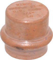 NIBCO - 3/4" Wrot Copper Pipe End Cap - P, Press Fitting - Exact Tooling