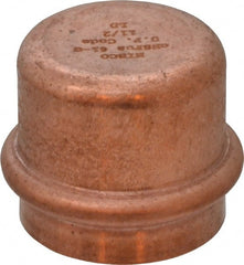 NIBCO - 1-1/2" Wrot Copper Pipe End Cap - P, Press Fitting - Exact Tooling