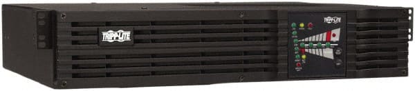 Tripp-Lite - 15 Amp, 1,500 VA, Tower & Rack Mount Online Backup Uninterruptible Power Supply - Backup 5 min with Full Load & 13 min with Half Load, 120 VAC Input & Output, 1,200 Watt Output, 1 Phases, 6 Outlets - Exact Tooling