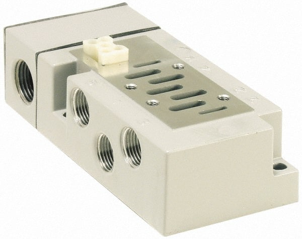 Parker - 3/8" Solenoid Valve Subbase 5599-2 - Use with H1 Series Solenoid Valves - Exact Tooling