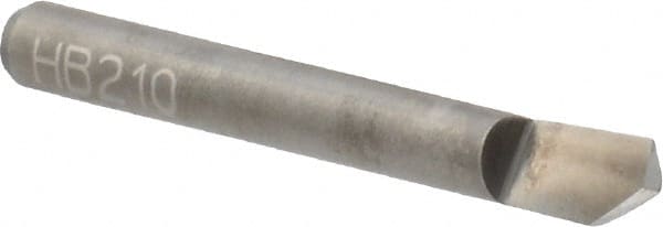 Scientific Cutting Tools - 0.21" Min Bore Diam, 3/16 Shank Diam, Helical Boring Bar - Right Hand Cut, Solid Carbide, Uncoated - Exact Tooling