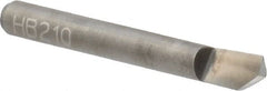 Scientific Cutting Tools - 0.21" Min Bore Diam, 3/16 Shank Diam, Helical Boring Bar - Right Hand Cut, Solid Carbide, Uncoated - Exact Tooling