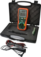 Extech - Digital LCD Display, 2,000 Megohm Electrical Insulation Resistance Tester & Megohmmeter - 1,000 VAC Max Test Voltage, Powered by 1.5V AA Battery - Exact Tooling