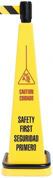 Tensator - 9" High Plastic Tensacone Topper - 1 Lb - Exact Tooling