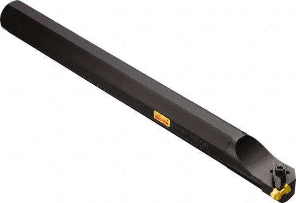 Sandvik Coromant - 34.95mm Min Bore Diam, 12" OAL, 1" Shank Diam, SI Indexable Boring Bar - TLG-3189L Insert, Screw Clamping Holding Method - Exact Tooling