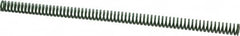 Dayton Lamina - 5/8" Hole Diam, 11/32" Rod Diam, 12" Free Length, Green Die Spring - 1.5 Lb Max Deflection, 4.8" Max Deflection, Light Duty, Chromium Vanadium Steel - Exact Tooling