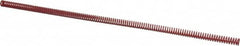 Dayton Lamina - 3/8" Hole Diam, 3/16" Rod Diam, 12" Free Length, Red Die Spring - 1.07 Lb Max Deflection, 3.6" Max Deflection, Heavy Duty, Chromium Vanadium Steel - Exact Tooling