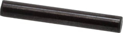 Holo-Krome - 1/8" Diam x 7/8" Pin Length Grade 8 Alloy Steel Standard Dowel Pin - Black Luster Finish, C 47-58 & C 60 (Surface) Hardness, 1 Beveled & 1 Rounded End - Exact Tooling