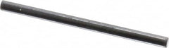 Holo-Krome - 1/8" Diam x 2" Pin Length Grade 8 Alloy Steel Standard Dowel Pin - Black Luster Finish, C 47-58 & C 60 (Surface) Hardness, 1 Beveled & 1 Rounded End - Exact Tooling