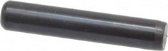 Holo-Krome - 3/16" Diam x 1" Pin Length Grade 8 Alloy Steel Standard Dowel Pin - Black Luster Finish, C 47-58 & C 60 (Surface) Hardness, 1 Beveled & 1 Rounded End - Exact Tooling