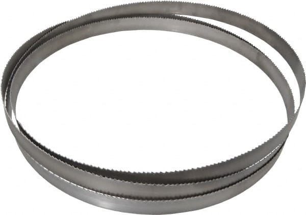 Lenox - 5 to 8 TPI, 12' Long x 1" Wide x 0.035" Thick, Welded Band Saw Blade - Bi-Metal, Toothed Edge, Raker Tooth Set, Flexible Back - Exact Tooling