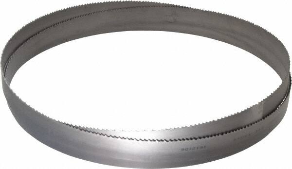 Lenox - 5 to 8 TPI, 10' 10-1/2" Long x 1" Wide x 0.035" Thick, Welded Band Saw Blade - Bi-Metal, Toothed Edge, Raker Tooth Set, Flexible Back - Exact Tooling