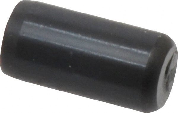 Holo-Krome - 5/16" Diam x 5/8" Pin Length Grade 8 Alloy Steel Standard Dowel Pin - Black Luster Finish, C 47-58 & C 60 (Surface) Hardness, 1 Beveled & 1 Rounded End - Exact Tooling