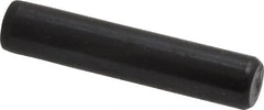 Holo-Krome - 5/16" Diam x 1-1/2" Pin Length Grade 8 Alloy Steel Standard Dowel Pin - Black Luster Finish, C 47-58 & C 60 (Surface) Hardness, 1 Beveled & 1 Rounded End - Exact Tooling