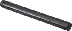 Holo-Krome - 5/16" Diam x 3" Pin Length Grade 8 Alloy Steel Standard Dowel Pin - Black Luster Finish, C 47-58 & C 60 (Surface) Hardness, 1 Beveled & 1 Rounded End - Exact Tooling