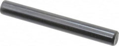 Holo-Krome - 3/8" Diam x 3" Pin Length Grade 8 Alloy Steel Standard Dowel Pin - Black Luster Finish, C 47-58 & C 60 (Surface) Hardness, 1 Beveled & 1 Rounded End - Exact Tooling