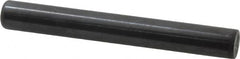 Holo-Krome - 1/2" Diam x 4" Pin Length Grade 8 Alloy Steel Standard Dowel Pin - Black Luster Finish, C 47-58 & C 60 (Surface) Hardness, 1 Beveled & 1 Rounded End - Exact Tooling