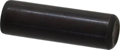 Holo-Krome - 5/8" Diam x 2" Pin Length Grade 8 Alloy Steel Standard Dowel Pin - Black Luster Finish, C 47-58 & C 60 (Surface) Hardness, 1 Beveled & 1 Rounded End - Exact Tooling