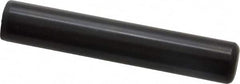 Holo-Krome - 5/8" Diam x 3-1/2" Pin Length Grade 8 Alloy Steel Standard Dowel Pin - Black Luster Finish, C 47-58 & C 60 (Surface) Hardness, 1 Beveled & 1 Rounded End - Exact Tooling