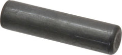 Holo-Krome - 3/4" Diam x 3" Pin Length Grade 8 Alloy Steel Standard Dowel Pin - Black Luster Finish, C 47-58 & C 60 (Surface) Hardness, 1 Beveled & 1 Rounded End - Exact Tooling