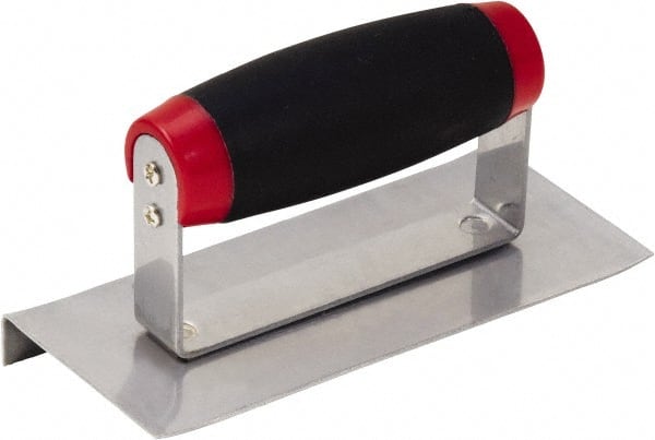 Hyde Tools - Carbon Steel Trowel - 6" Long x 2-3/4" Wide, Polypropylene Handle - Exact Tooling