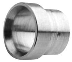 Made in USA - 1-1/4" Tube OD, 37° Stainless Steel Flared Tube Sleeve - Unthreaded Flare Ends - Exact Tooling