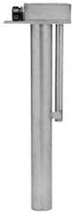 Made in USA - 240 Volt, 1 Phase, 25 Amp, 6,000 Watt, Straight Over the Side Immersion Heater - 28" Hot Zone, 10" Cold Riser Zone, 38" Immersion Length, Bolts to Rim of Tank - Exact Tooling