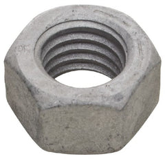 Armor Coat - 5/8-18 UNF Steel Right Hand Hex Nut - 15/16" Across Flats, 35/64" High, Armor Coat Finish - Exact Tooling